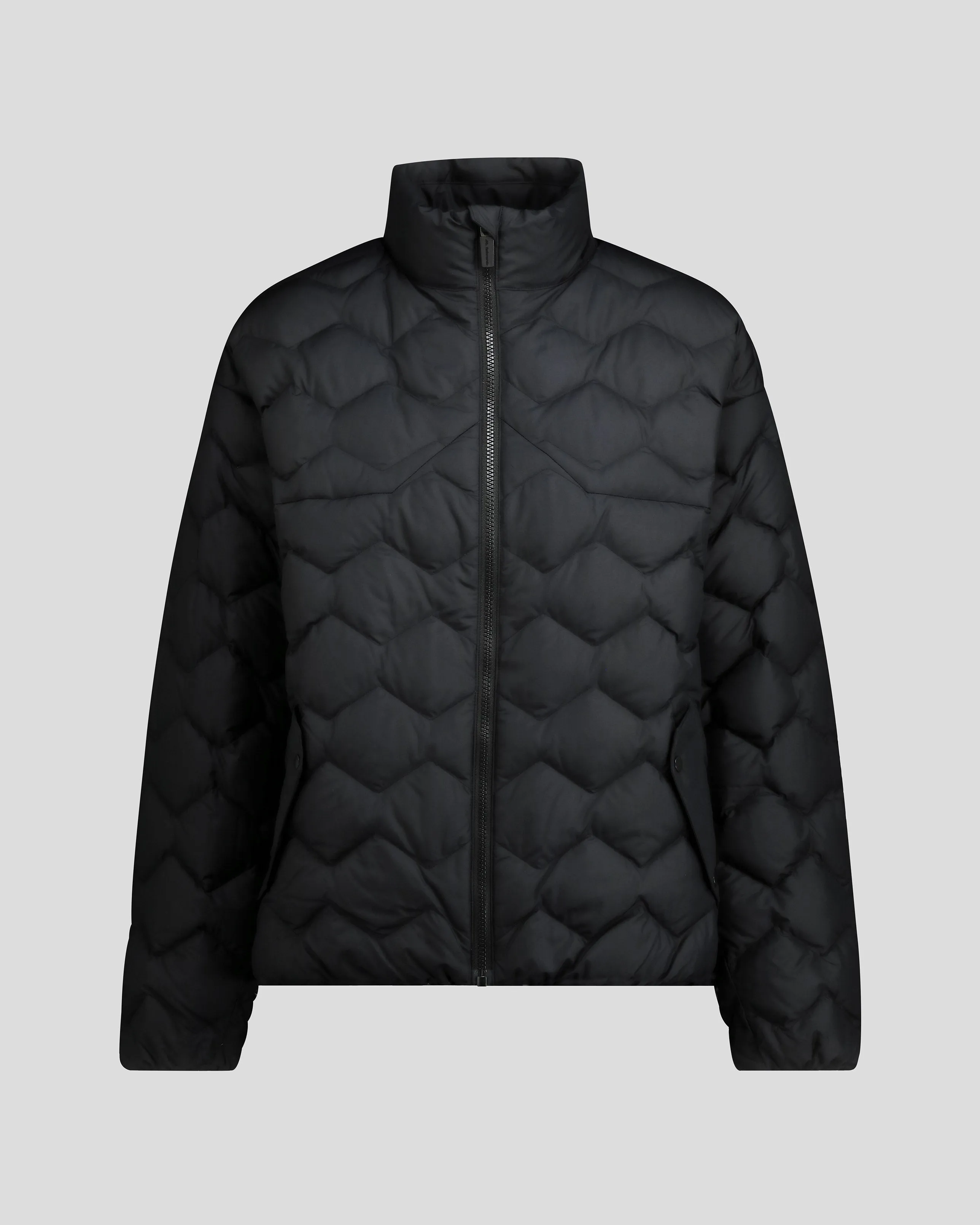 Women's Any Time Down Short Jacket - Black Stingray