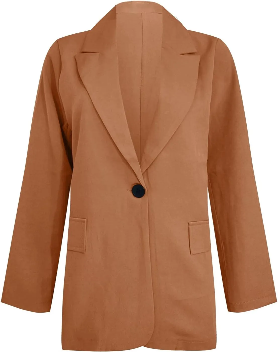 Womens Business Casual Work Jackets Open Front Professional Office Fall Blazer Jackets Plus Size Suit Cardigan Jacket