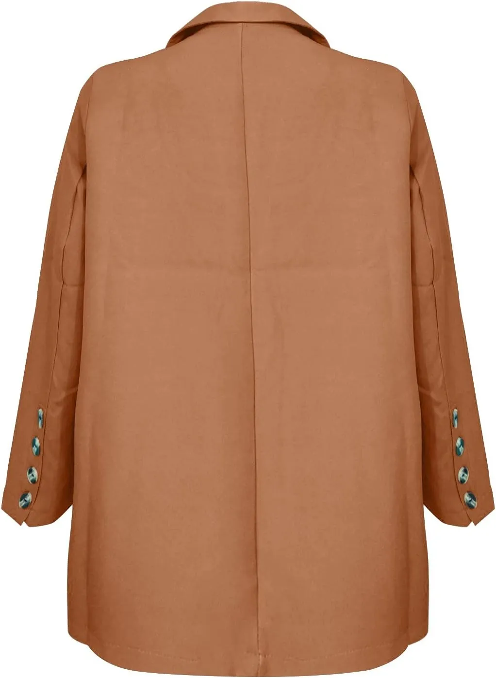 Womens Business Casual Work Jackets Open Front Professional Office Fall Blazer Jackets Plus Size Suit Cardigan Jacket