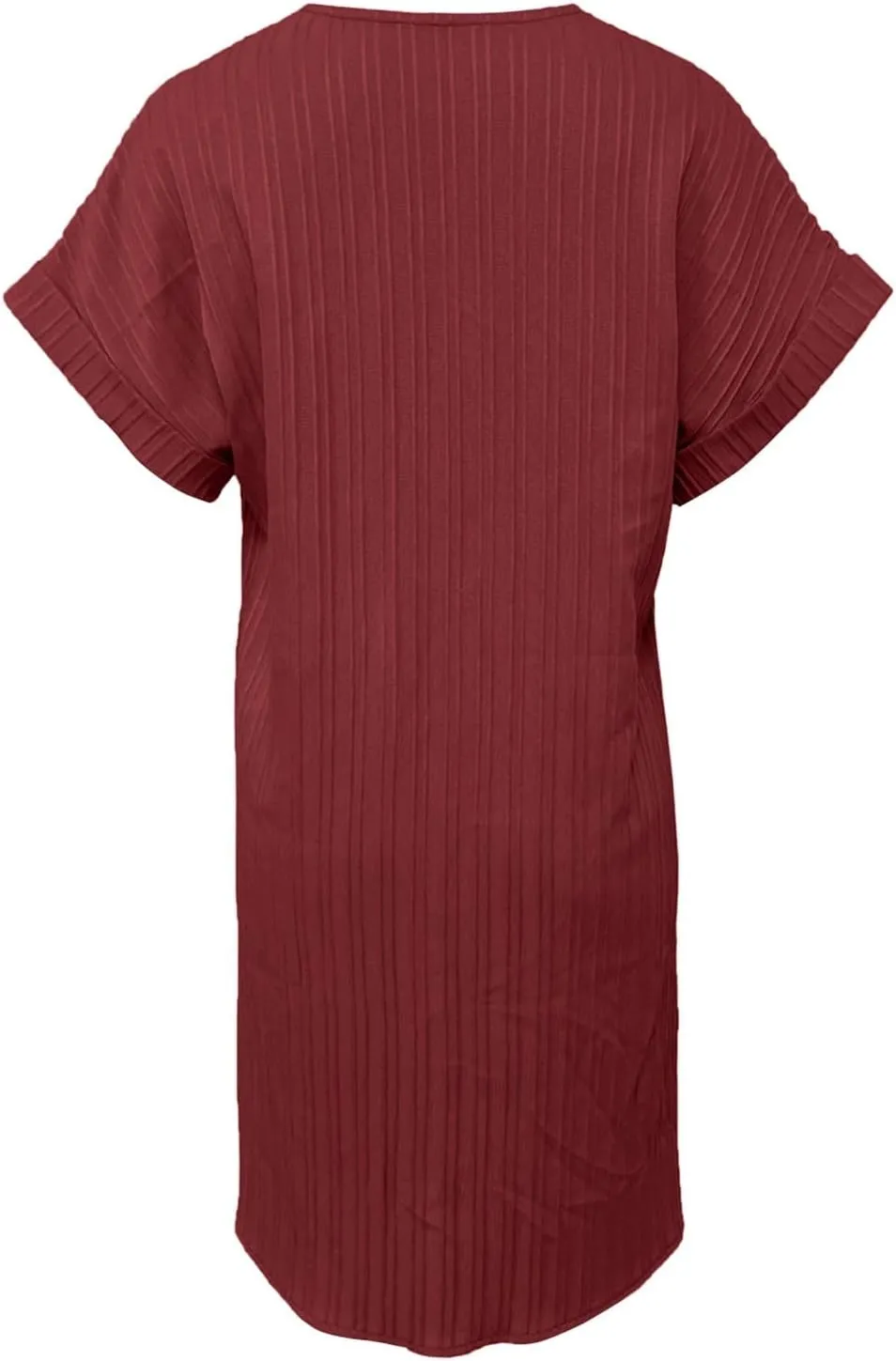 Womens Button Down Summer Dress 2025 Spring Flutter Sleeve Cotton Linen Dress Beach A Line Casual Dress Plus Size
