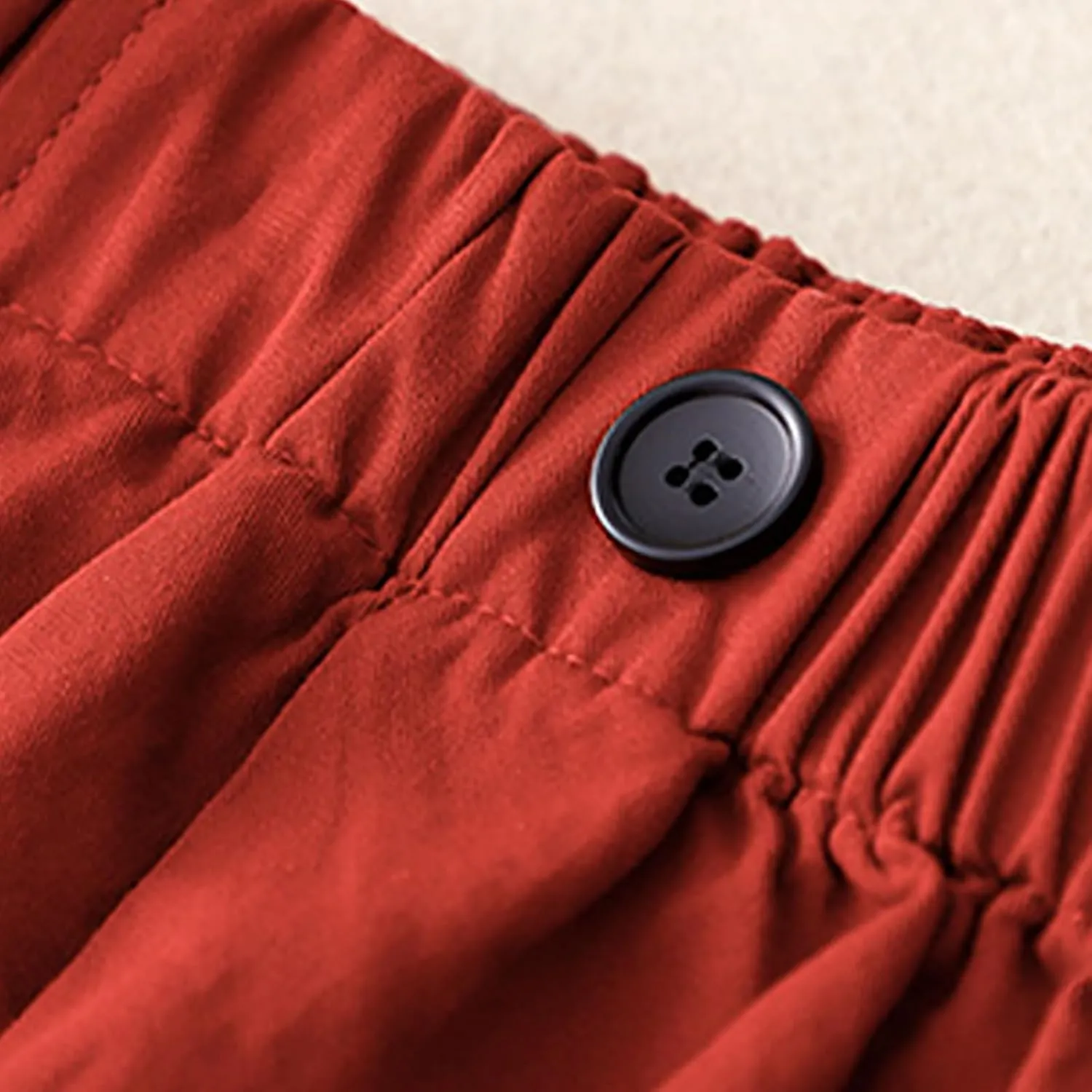 Womens Cotton Linen Shorts Casual Solid Drawstring Shorts Comfy Elastic High Waisted Shorts Summer Beach Shorts