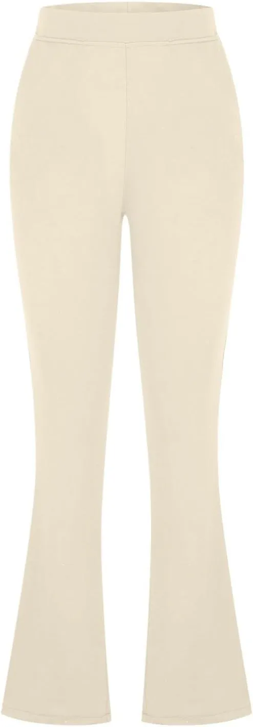 Womens Dress Pants Casual Work Pants Business Bootcut High Waist Stretchy Trousers Pants Office Slacks