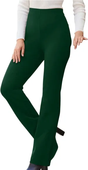 Womens Dress Pants High Waist Business Casual Work Suit Straight Leg Pant Stretch Elegant Comfy Professional Trousers