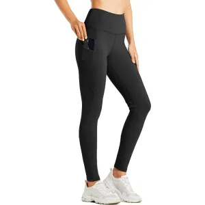 Women's Fleece Lined Leggings Water Resistant Thermal Winter Pants Hiking Yoga Running Tights High Waisted