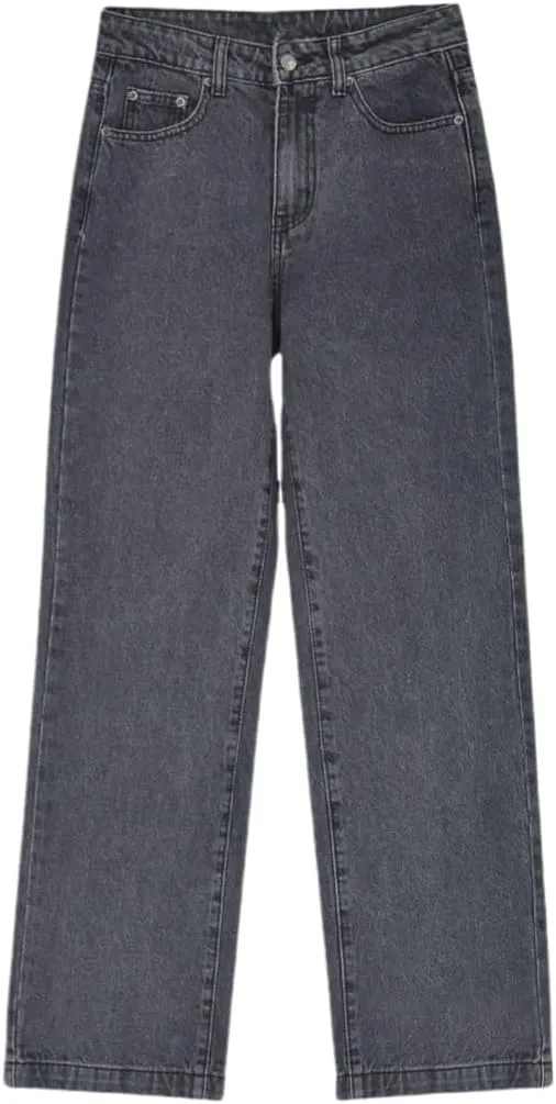 Women's Loose Jeans High Waisted Wide Leg Baggy Straight Jeans Denim Pants