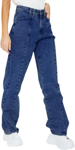 Women's Loose Jeans High Waisted Wide Leg Baggy Straight Jeans Denim Pants